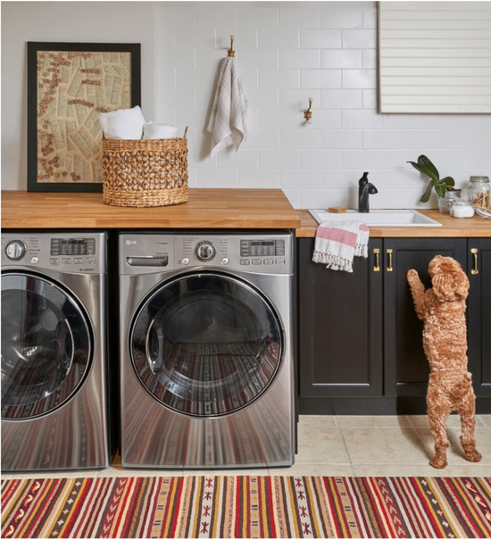 My Crafty Laundry Room Makeover